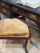 Load image into Gallery viewer, Sligh Brass Legged Desk with Chair