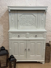 Load image into Gallery viewer, Vintage Jacobean Style Cabinet