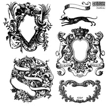 Load image into Gallery viewer, IOD Emblems 6x6 Stamp set