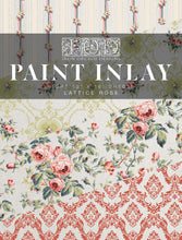 Load image into Gallery viewer, IOD Lattice Rose Paint Inlay