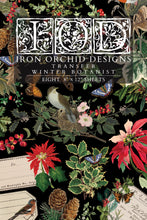 Load image into Gallery viewer, IOD Winter Botanist 8x12 Transfer Pad
