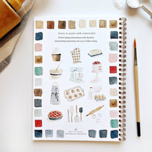 Load image into Gallery viewer, Baking watercolor workbook