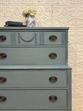 Load image into Gallery viewer, Vintage Blue Chest on Chest