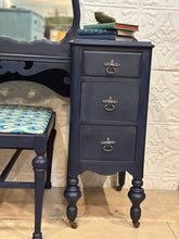 Load image into Gallery viewer, Antique Vanity Dressing Table with Stool