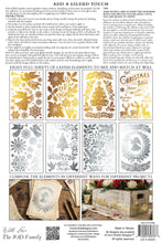 Load image into Gallery viewer, Angels Sing
Foil Transfer | 8 Pages | 8” x 12” | Gold &amp; Silver Fo