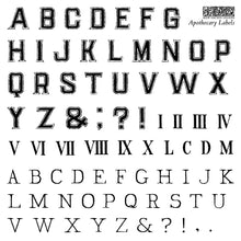 Load image into Gallery viewer, IOD Apothecary Labels 6x6 stamp