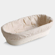 Load image into Gallery viewer, Oblong Proofing Basket and Liner