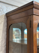 Load image into Gallery viewer, Antique Oak China Cabinet