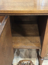 Load image into Gallery viewer, Antique Oak Sideboard Buffet