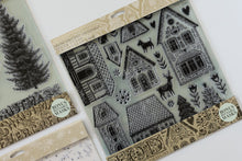 Load image into Gallery viewer, Gingerbread Lane
Stamp | 12” x 12” | Single Sheet with Masks