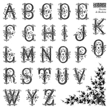 Load image into Gallery viewer, Dessins de Broderie
IOD Stamp | 6” x 6” | Four Sheet Boxed Set