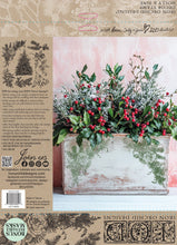 Load image into Gallery viewer, IOD Holly and Pine Stamp