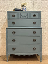 Load image into Gallery viewer, Vintage Blue Chest on Chest