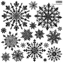Load image into Gallery viewer, IOD Vintage Snowflakes Stamp