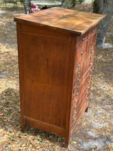 Load image into Gallery viewer, Fabulous Antique Map Blueprint cabinet