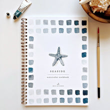 Load image into Gallery viewer, Emily Lex Seaside watercolor workbook