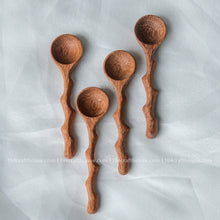 Load image into Gallery viewer, Branch Tree Wooden Spices Small Spoons - Measuring Spoons