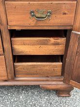 Load image into Gallery viewer, Ethan Allen Long Dresser with Mirror