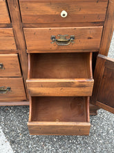 Load image into Gallery viewer, Ethan Allen Long Dresser with Mirror