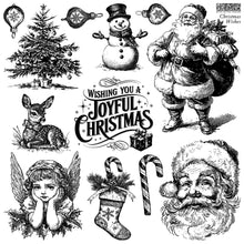 Load image into Gallery viewer, IOD Christmas Wishes 12 x 12 Stamp