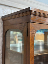 Load image into Gallery viewer, Antique Oak China Cabinet