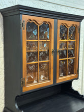 Load image into Gallery viewer, Vintage 2 piece Mini Hutch