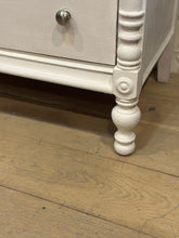 Load image into Gallery viewer, Antique 5 Drawer White chest