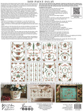 Load image into Gallery viewer, IOD La Folie Christmas Paint Inlay