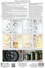 Load image into Gallery viewer, IOD Figgy and Flourish Foil Transfer Pad 8 x 12