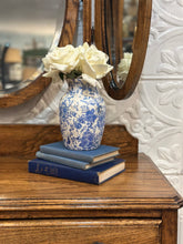 Load image into Gallery viewer, Oak Side Dressing Table with 3 tri fold mirror