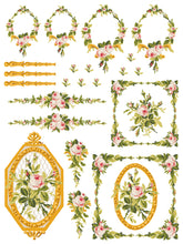 Load image into Gallery viewer, IOD Paint Inlay Petite Fleur Pink