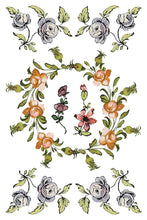 Load image into Gallery viewer, Fairytale Florals IOD Transfer 8 x 12 Pad