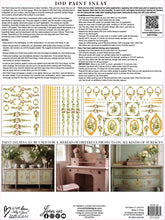 Load image into Gallery viewer, IOD Paint Inlay Petite Fleur Pink