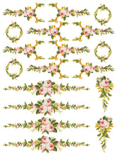 Load image into Gallery viewer, IOD Paint Inlay Petite Fleur Pink