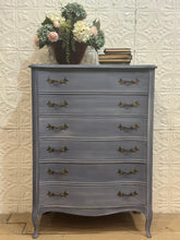 Load image into Gallery viewer, Dixie French Provincial 5 Drawer Chest