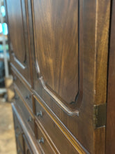 Load image into Gallery viewer, Stunning Drexel Flame Mahogany Gentleman’s Chest
