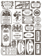 Load image into Gallery viewer, IOD Floriography Paint Inlay