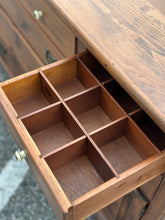Load image into Gallery viewer, Ethan Allen Long Dresser with Mirror