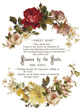 Load image into Gallery viewer, Flowers by the Poets
IOD Transfer | 8 Pages | 12” x 16” | Full Color