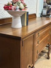 Load image into Gallery viewer, Antique Oak Sideboard Buffet