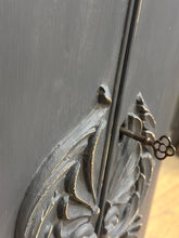 Load image into Gallery viewer, French Demilune cabinet with glass