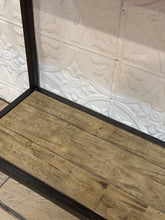 Load image into Gallery viewer, Modern Wood and Metal Console Table