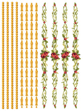 Load image into Gallery viewer, IOD Petite Fleur Red Paint Inlay