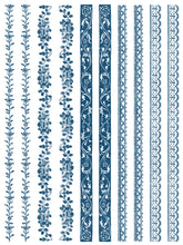 Load image into Gallery viewer, Delft Traditions Azure IOD Paint Inlay 12 x 16 Pad