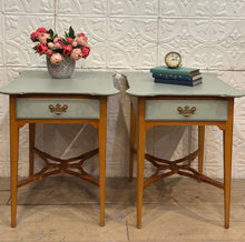 Load image into Gallery viewer, Pair of Pine Accent Tables