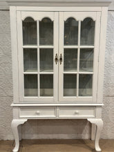 Load image into Gallery viewer, 2 Piece French Inspired China Hutch