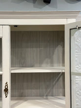 Load image into Gallery viewer, 2 Piece French Inspired China Hutch