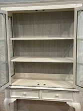 Load image into Gallery viewer, 2 Piece French Inspired China Hutch