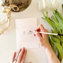 Load image into Gallery viewer, Easter paintable notecards