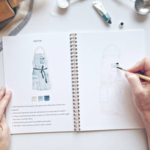Load image into Gallery viewer, Baking watercolor workbook